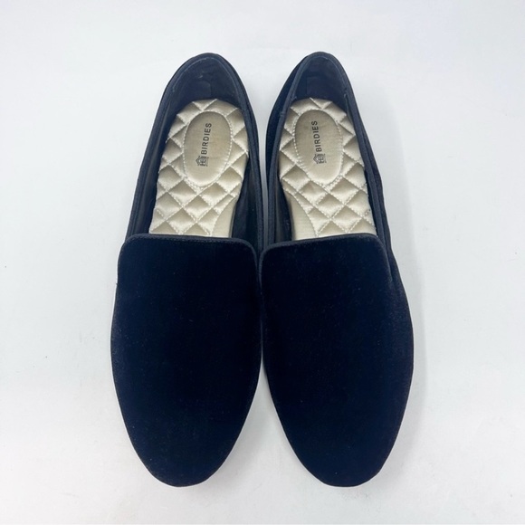 Birdies Starling Black Velvet Loafers 8.5 women’s - Picture 4 of 6